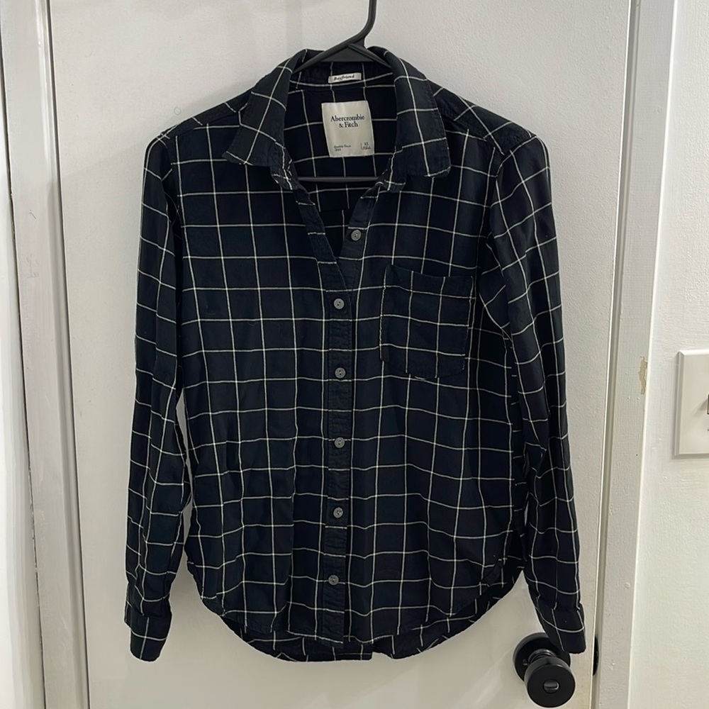 A&F Boyfriend Button down Shirt